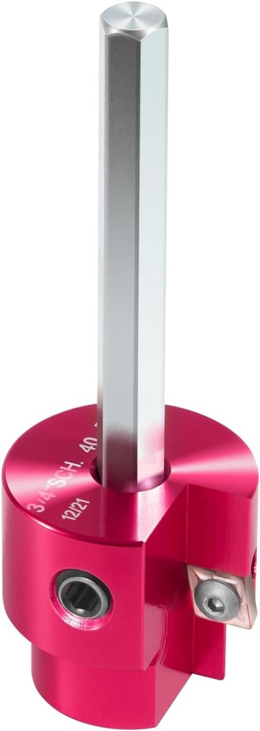 Solidspare Premium PPR75 PVC Fitting Saver with 1/4" Hex Shaft 3/4" Head Aluminum 0.75 Inch