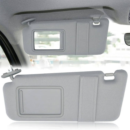 Solidspare Left Driver Side Sun Visor W/Sunroof For 2009-2016 Toyota Venza 74320-0T022-B1