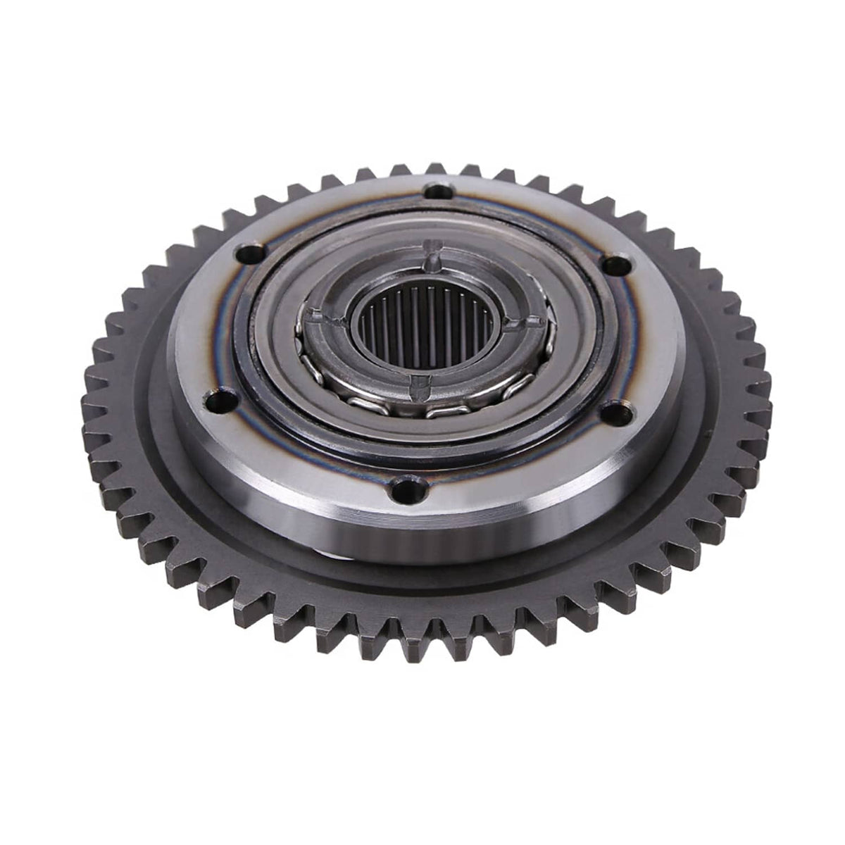 Solidspare Heavy Duty Starter Clutch One-Way Bearing Gear Kit 01-03 for Yamaha Raptor 660R