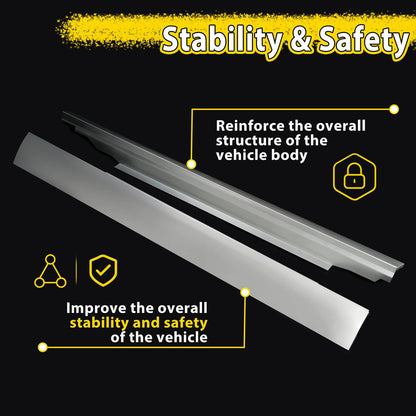Solid Spare For Chevy Express GMC Savana 1996-2014 Front Door Outer Rocker Panel Left Right