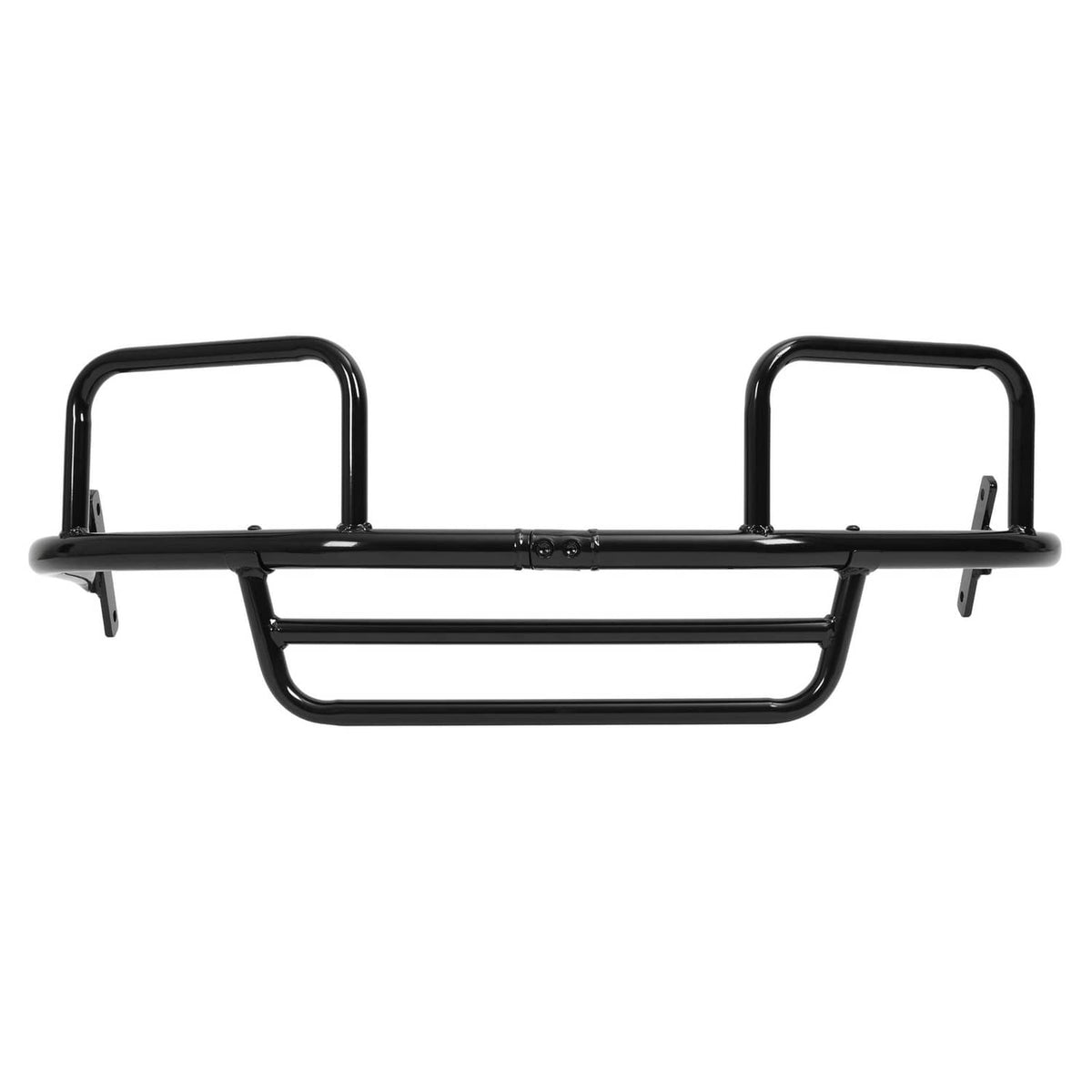 Solidspare Front Brush Guard For E-Z-GO ST350 1996-Up Golf Cart Black Steel Powder Coated