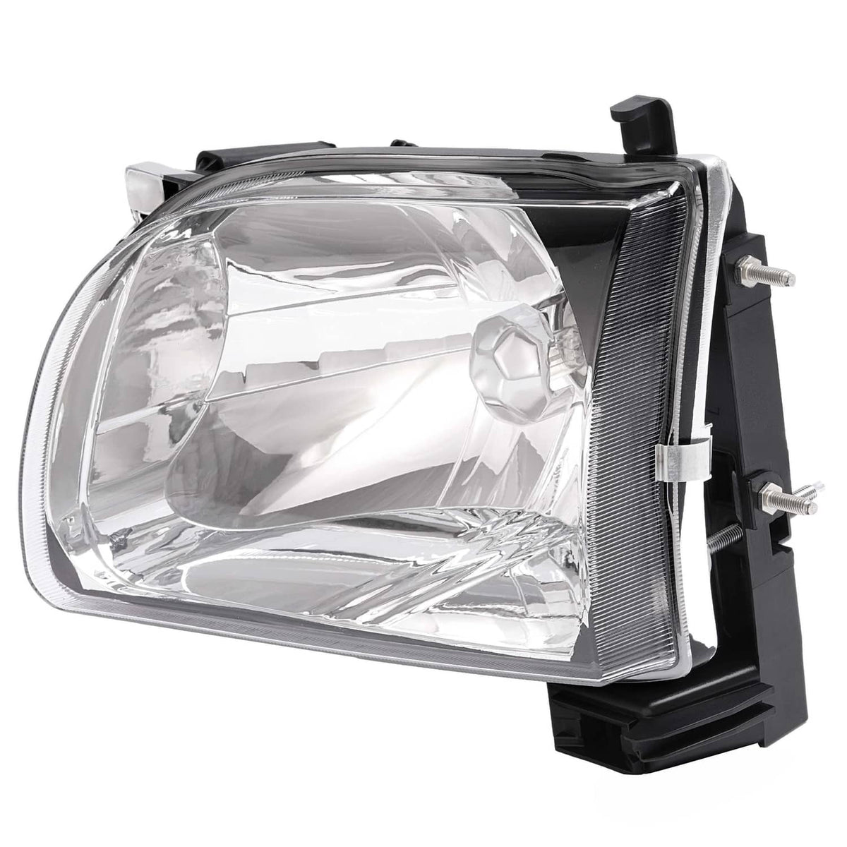 Solid Spare For Toyota Tacoma 2001 02 03 2004 Headlights Headlamps w/Bulb Driver & Passenger