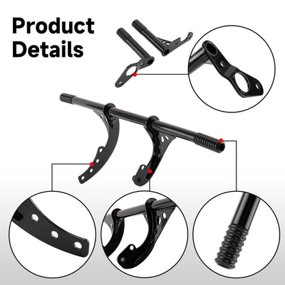 Solidspare Highway Footpeg Engine Guard Crash Bar+Passenger Peg For Harley Low Rider 18-24