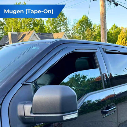Solidspare New For 2020-2025 Toyota Corolla Sedan JDM Mugen Style Window Visors Rain Guards