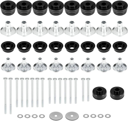 Solidspare Body Cab Mount Bushing Kit For 2008-16 Ford F250 F350 Super Duty 2/4WD KF04060BK
