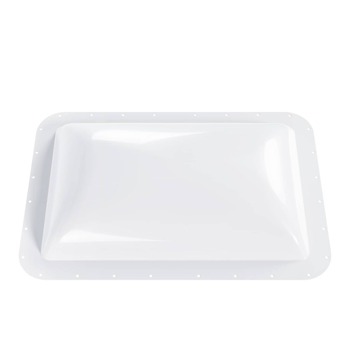 Solidspare RV Roof 18" X 26"  White Skylight Cover For Camper Skylight Truck UV Resistant