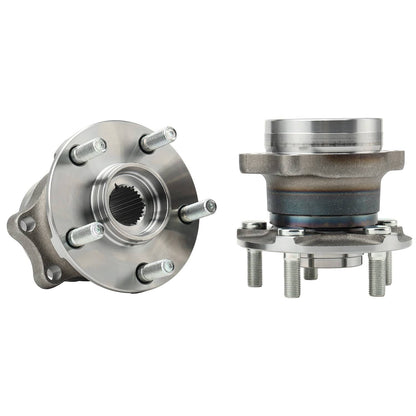 Solidspare Pair Rear Wheel Bearing and Hub 512518 For Subaru XV Crosstrek 2013 2014 2015