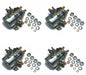 (4) 12V Continuous Duty 6 Terminal Switch Relay Solenoid for Golf Cart Car Buggy