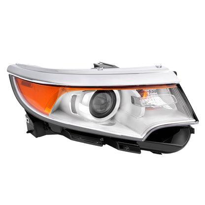 Solid Spare For Ford Edge 2011 2012 2013 2014 Headlight Right Side Halogen Projector 5 Pins