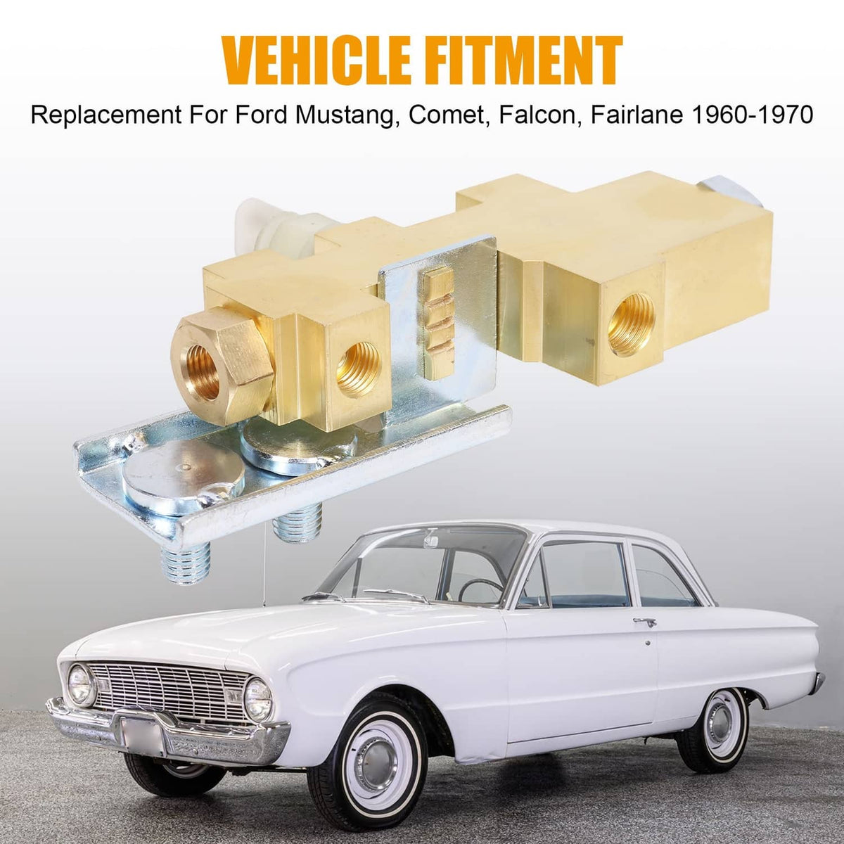 Solidspare Proportioning Valve Disc Drum PV6070FD For 1960-1970 Ford Mustang Fairlane Comet