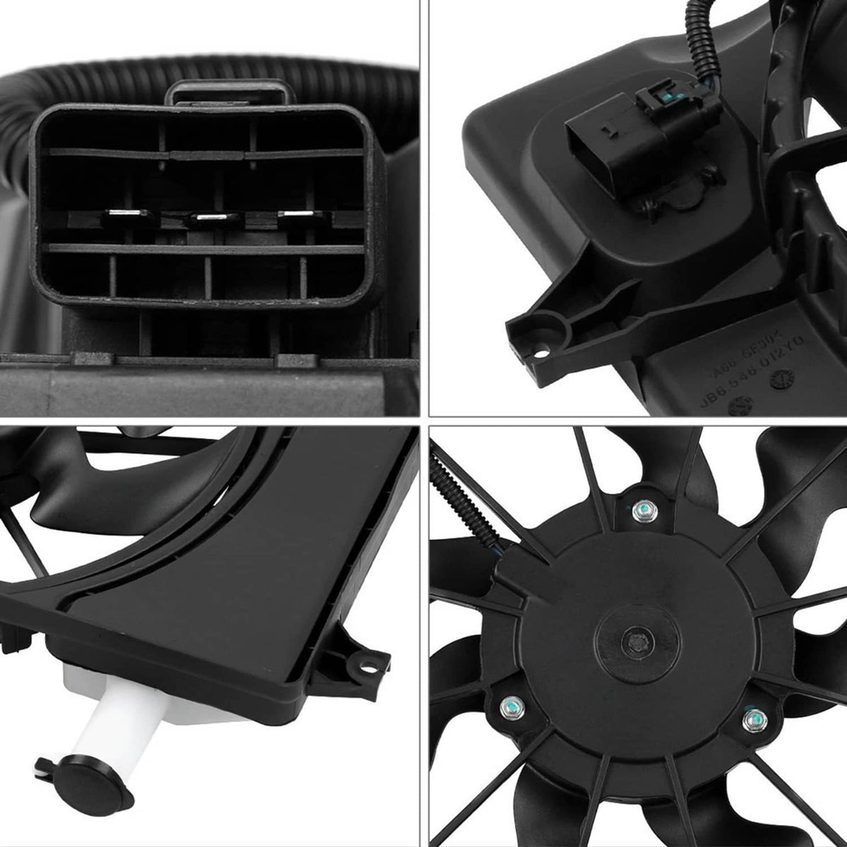 Solidspare Engine Radiator Cooling Fan for 2017-20 Hyundai Elantra 2019-2022 Kia Forte 2.0L