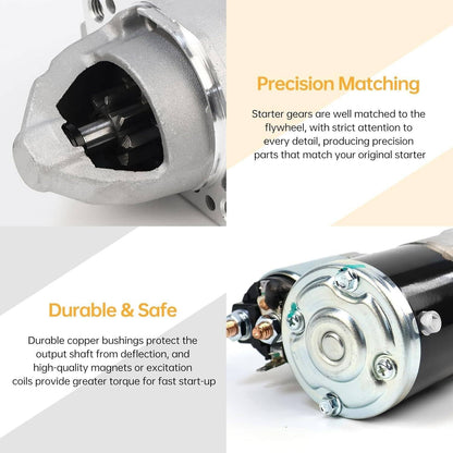 Solidspare Starter Motor for Dodge Avenger Journey Jeep Compass Patriot 2.0L 2.4L 117994