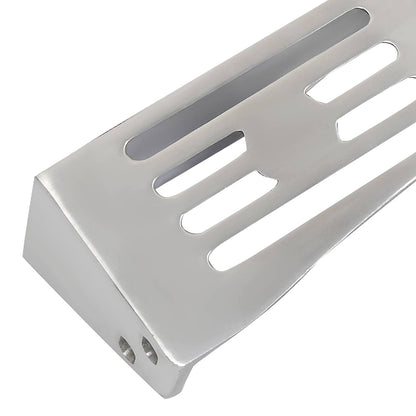 Solid Spare Fits Peterbilt 389 388 Silver Front Fender Light Bracket Double JJ Blinker Bar