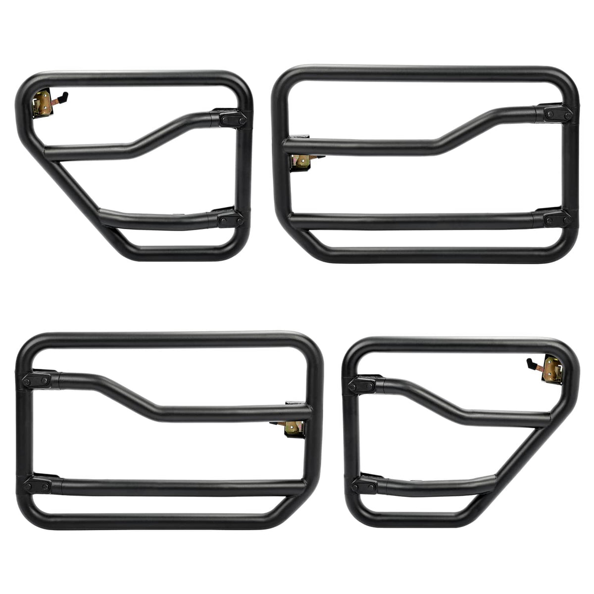 Solid Spare Steel Tube Doors Half Door For Jeep Gladiator Wrangler JL 2018-2024 77072498AC