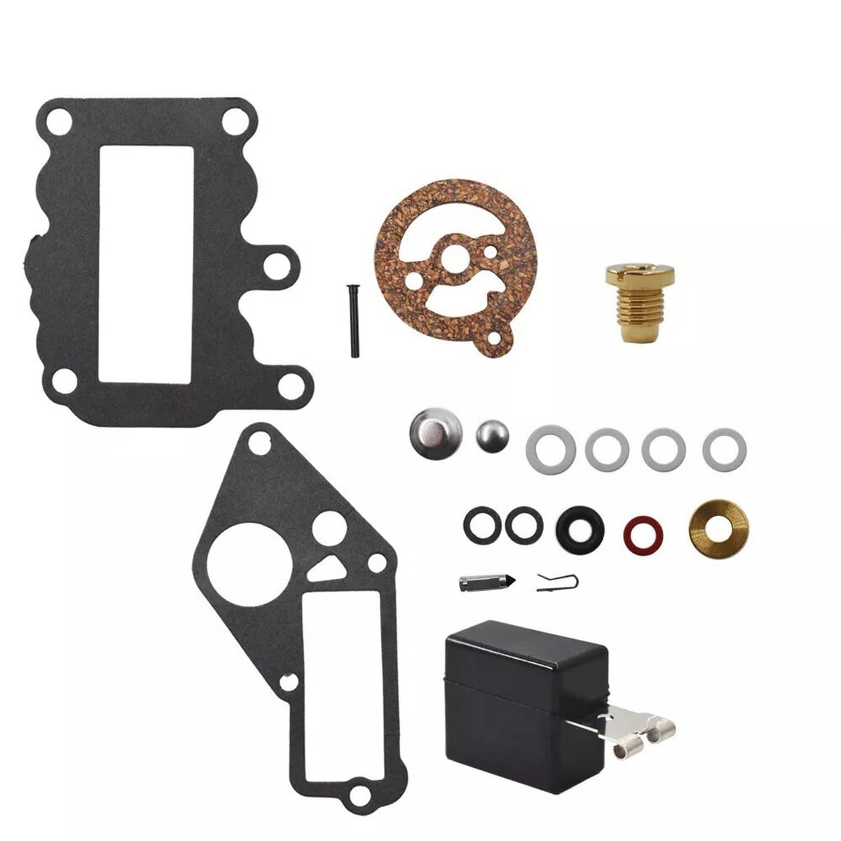 Solid Spare Carburetor Carb Kit Rebuild/Repair For Johnson Evinrude Outboard 9.5 HP BRP/OMC
