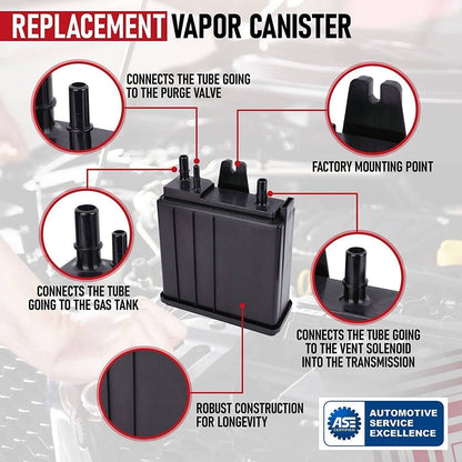Solidspare Vapor Canister For Chevrolet Tahoe Gmc Yukon Cadillac Cts Escalade Srx 911-149