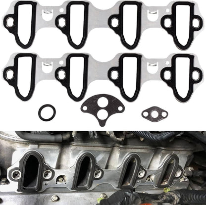 Solidspare For Fel-Pro Intake Manifold Gasket Set For Chevrolet LS 5.3L 4.8L 6.0L 6.2