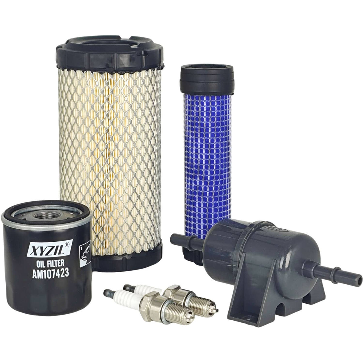 Solid Spare LG261 Tune Up Maintenance Filter Kit Fit for John Deere Gator XUV620i XUV625i