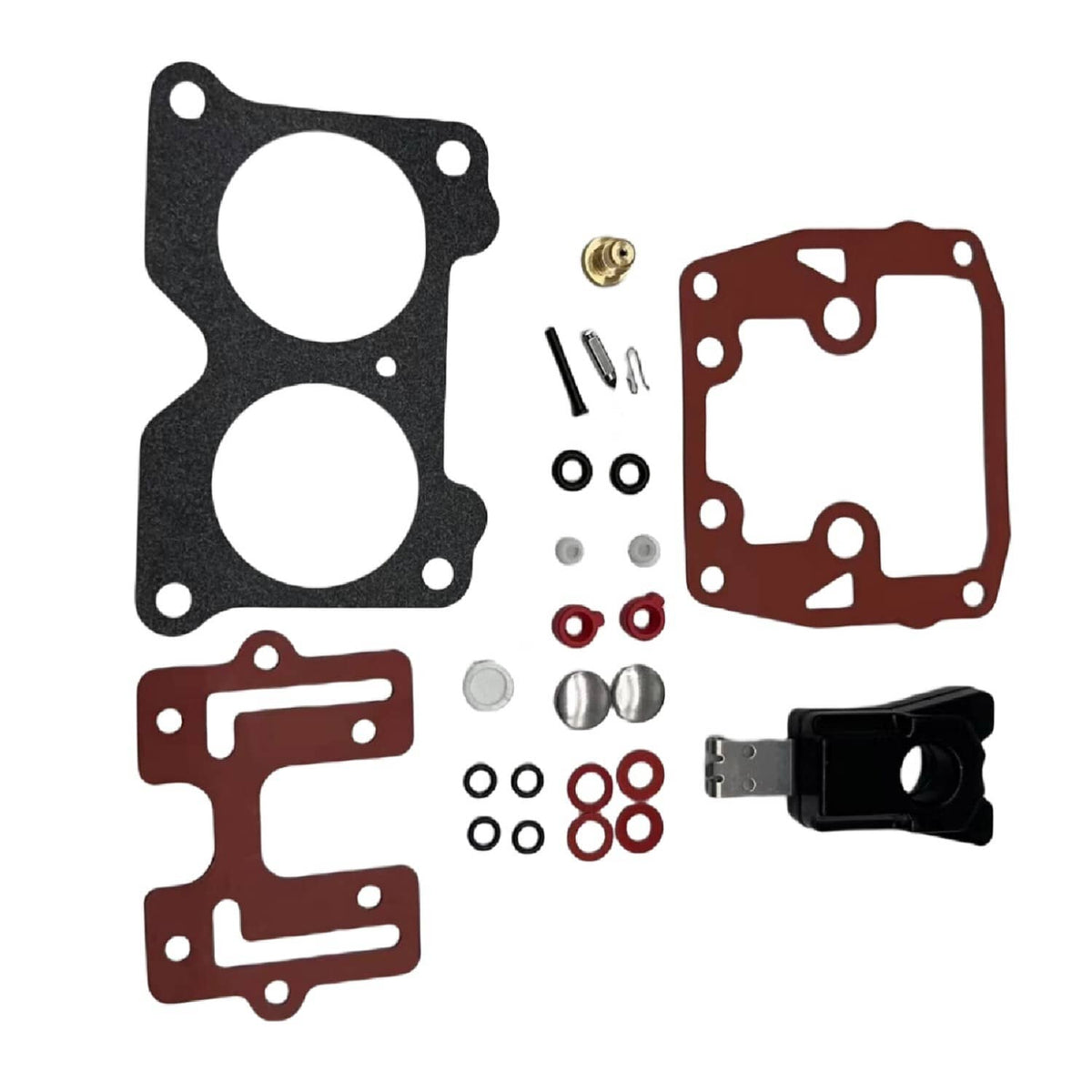 Solid Spare OMC BRP Johnson Evinrude Carburetor Carb Repair Kit Assembly Repl 439076 398526