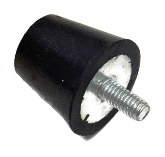 Solid Spare Rubber Bumper Snubber Bump Stop Foot Feet Male 3/4" Stud 5/16-18 Coarse Thread