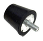 Rubber Bumper Snubber Bump Stop Foot Feet Male 3/4" Stud 5/16-18 Coarse Thread
