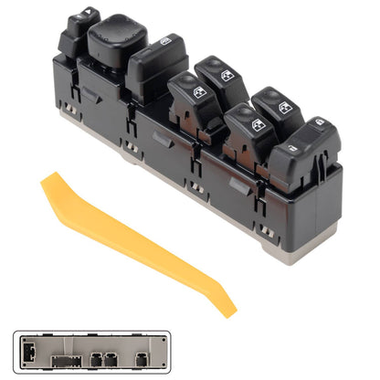 Solidspare Left Side Master Power Window Control Switch For Hummer H2 2003-04 Base 6.0L V8