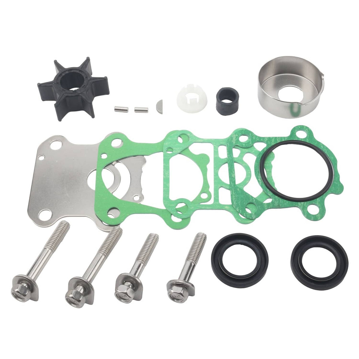 Solid Spare Water Pump Repair Kit for Yamaha 4 Stroke 70 HP F70 F70LA F70LA2 Outboard Engine