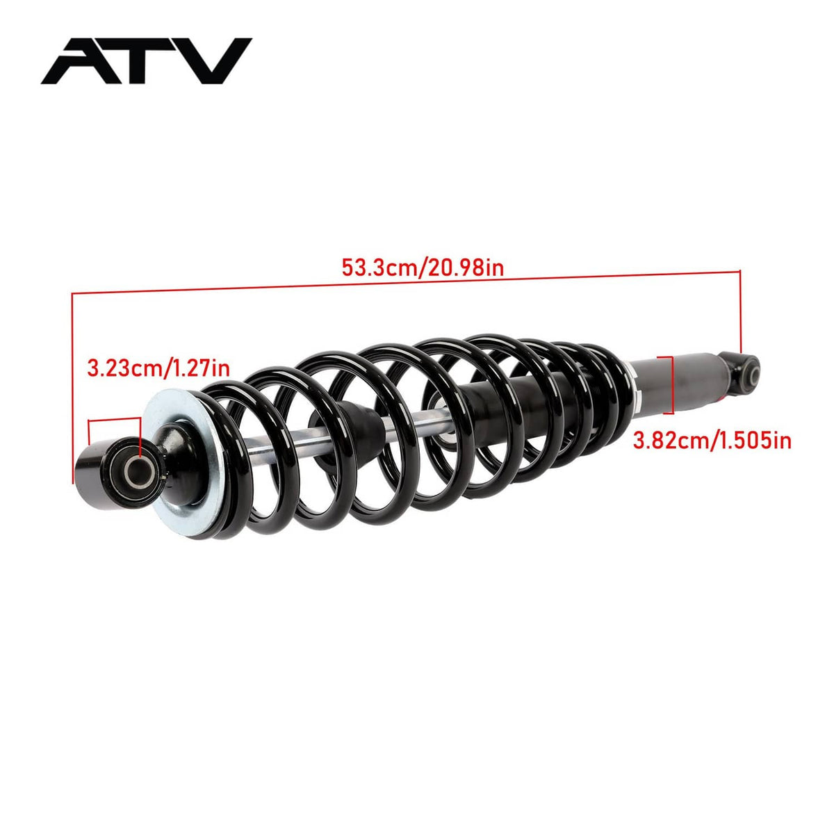 Solidspare 2PCS Rear Shocks 706000958 For Can-Am Outlander 450 500 570 650 800 1000 NEW