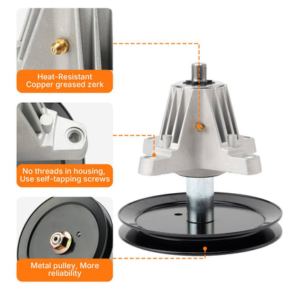Solidspare Deck Spindle Assembly for MTD Craftsman 918-06989 T1500 T1600 CLT46CVT 618-06989