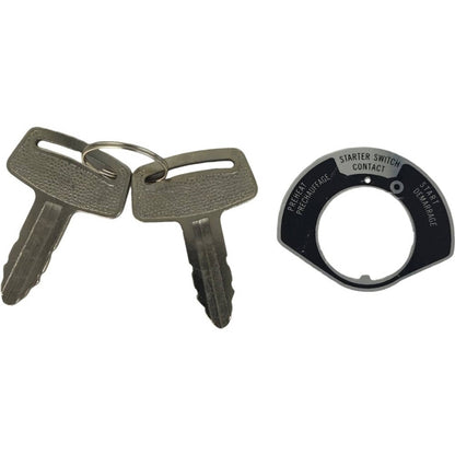 Solid Spare Starter Ignition Key Switch 1E013-63590 for Kubota Turf Mower Power D722 D902