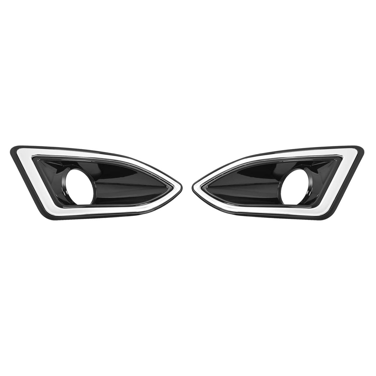 Solid Spare Pair Front Bumper Fog Lights Lamps Harness Switch Kit For Ford Edge 2015-2018
