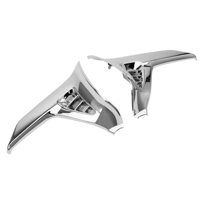Solidspare For Honda GoldWing GL1800 01 2002-2011 Chrome Left + Right Parts Triangle Cover