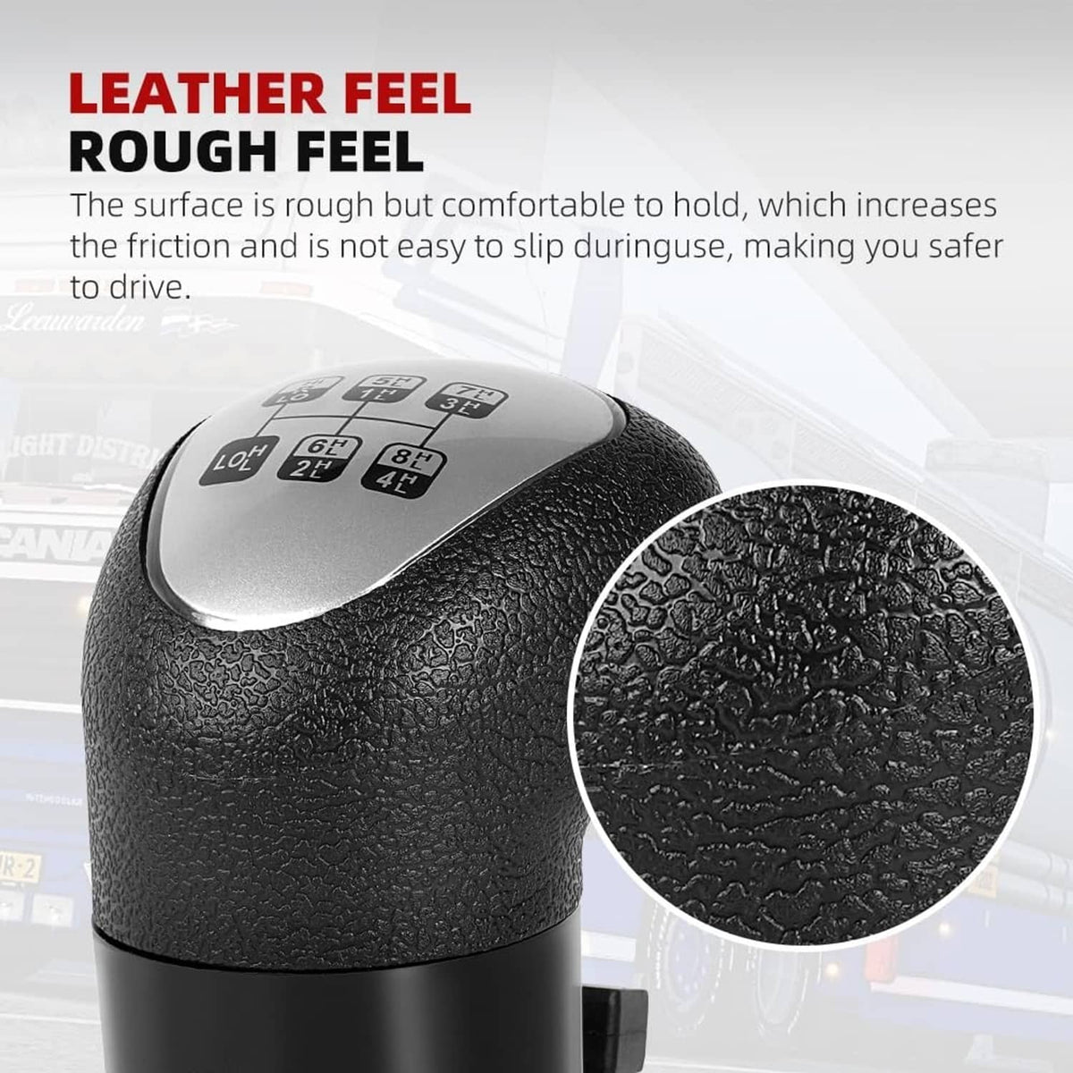 Solid Spare Gear Shift Knob for Scania Truck ATS ETS H-Shifter for Logitech G25 G27 G29