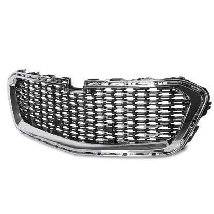 Fit 2014 2016 Chevrolet Malibu 14-16 Front Bumper Center Grill Chrome Grille