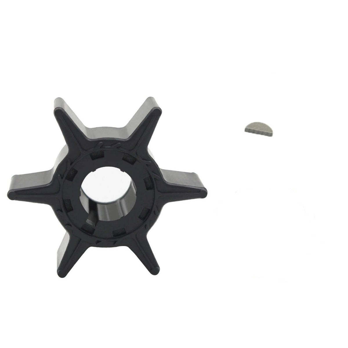 Solid Spare Water Pump Impeller with Key for YAMAHA 20D/25N 6L2-44352-00 18-3065 CEF 500384