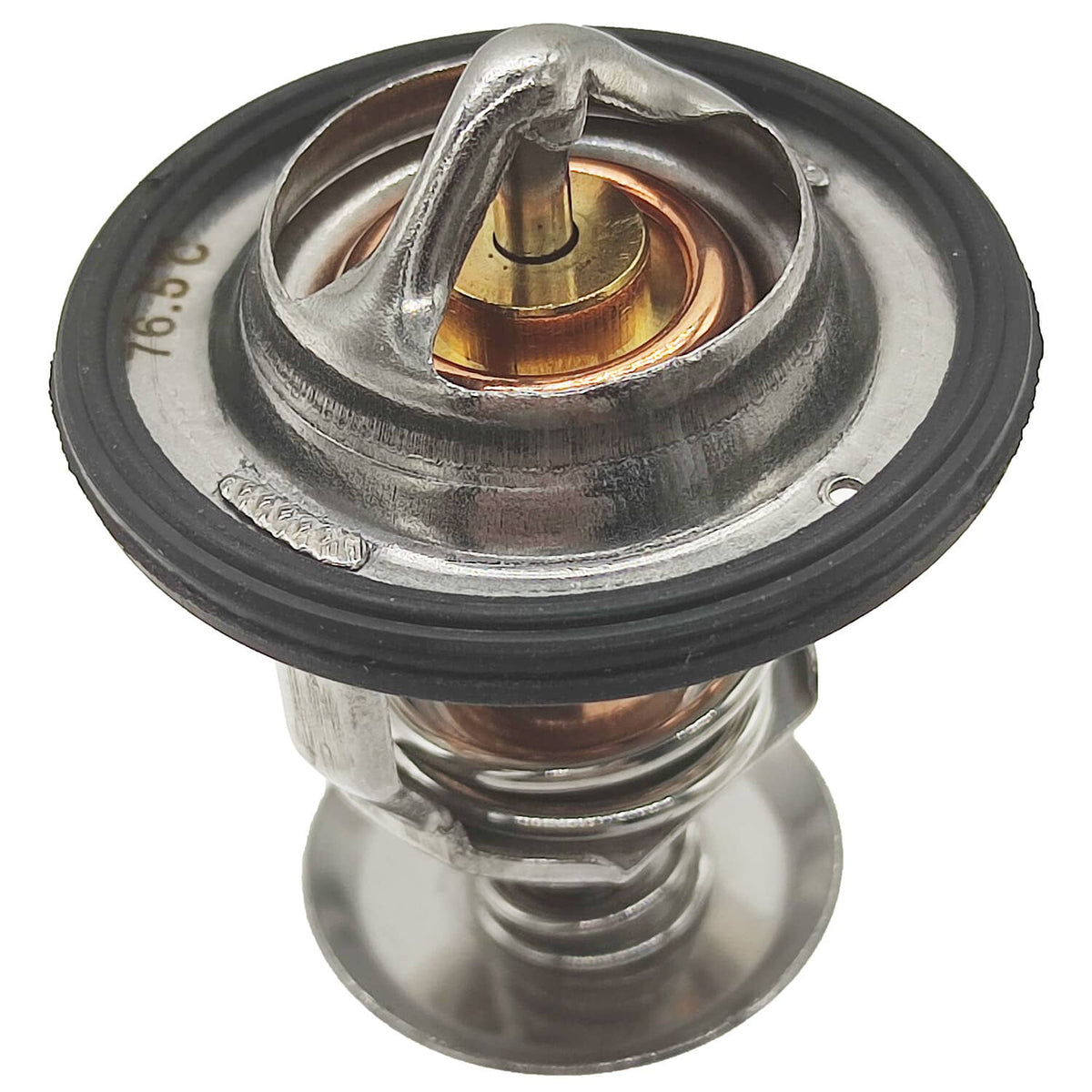 Solid Spare 76.5℃ Thermostat 8971606540 8-97160654-0 Fit for Isuzu 3LD2 3LB1 4LB1 Engine