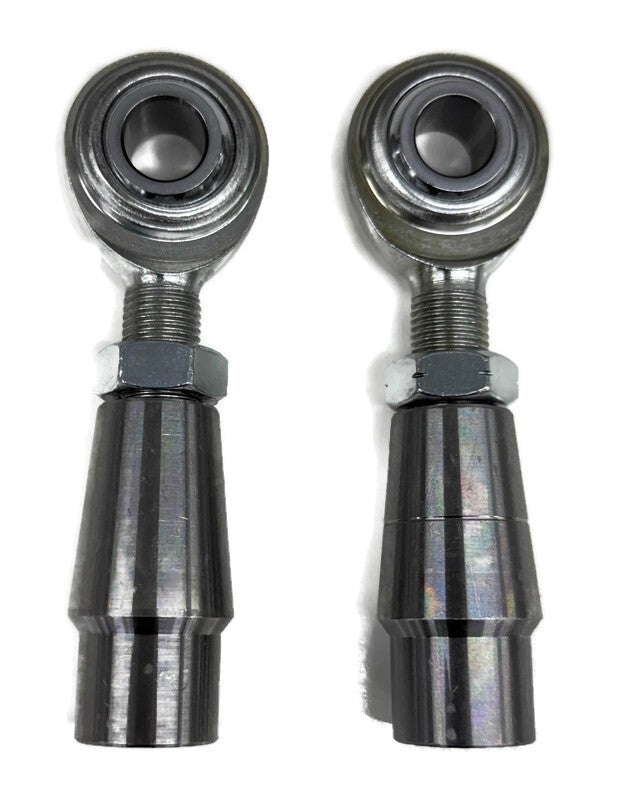 (2) 1/2 X 1/2-20 Economy Panhard Bar Kit with Bung .065 Rod End Heim Joint LH RH