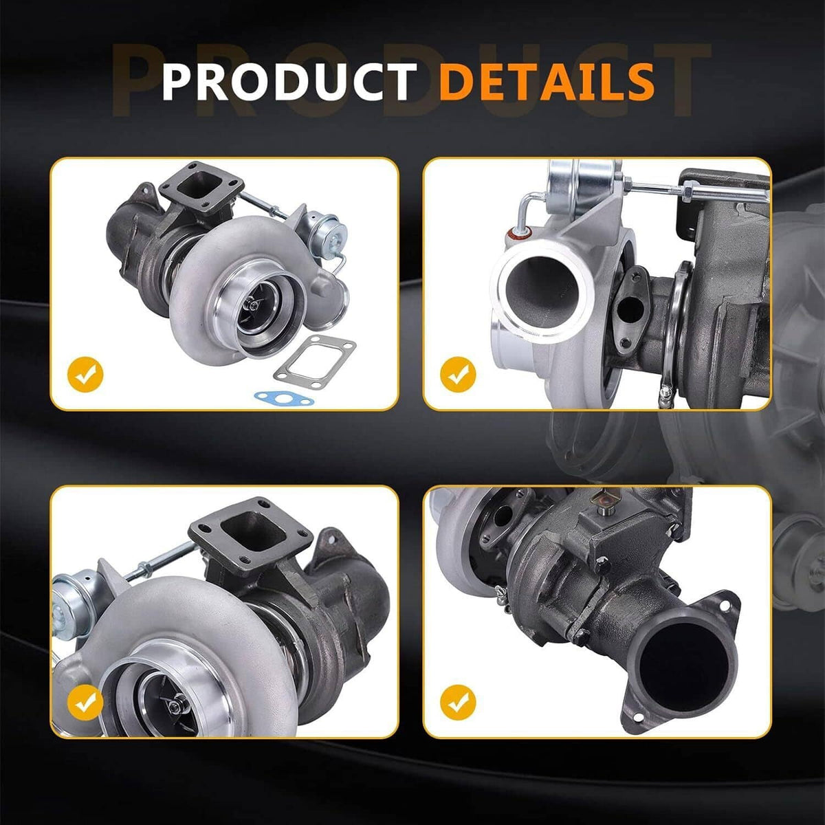 Solidspare Turbo Turbocharger HX35W for 1999-2002 Dodge Ram 2500 3500 Cummins 5.9L 3592766