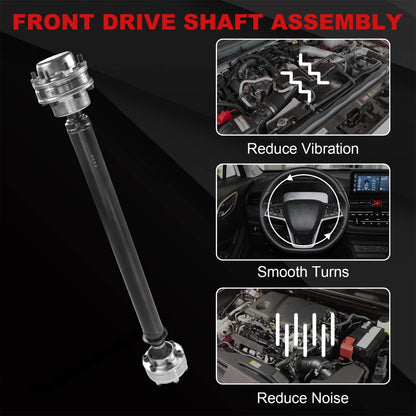 Solidspare Front Driveshaft Prop Shaft NEW For Ford F-150 F150 Expedition Navigator 5.0L V8