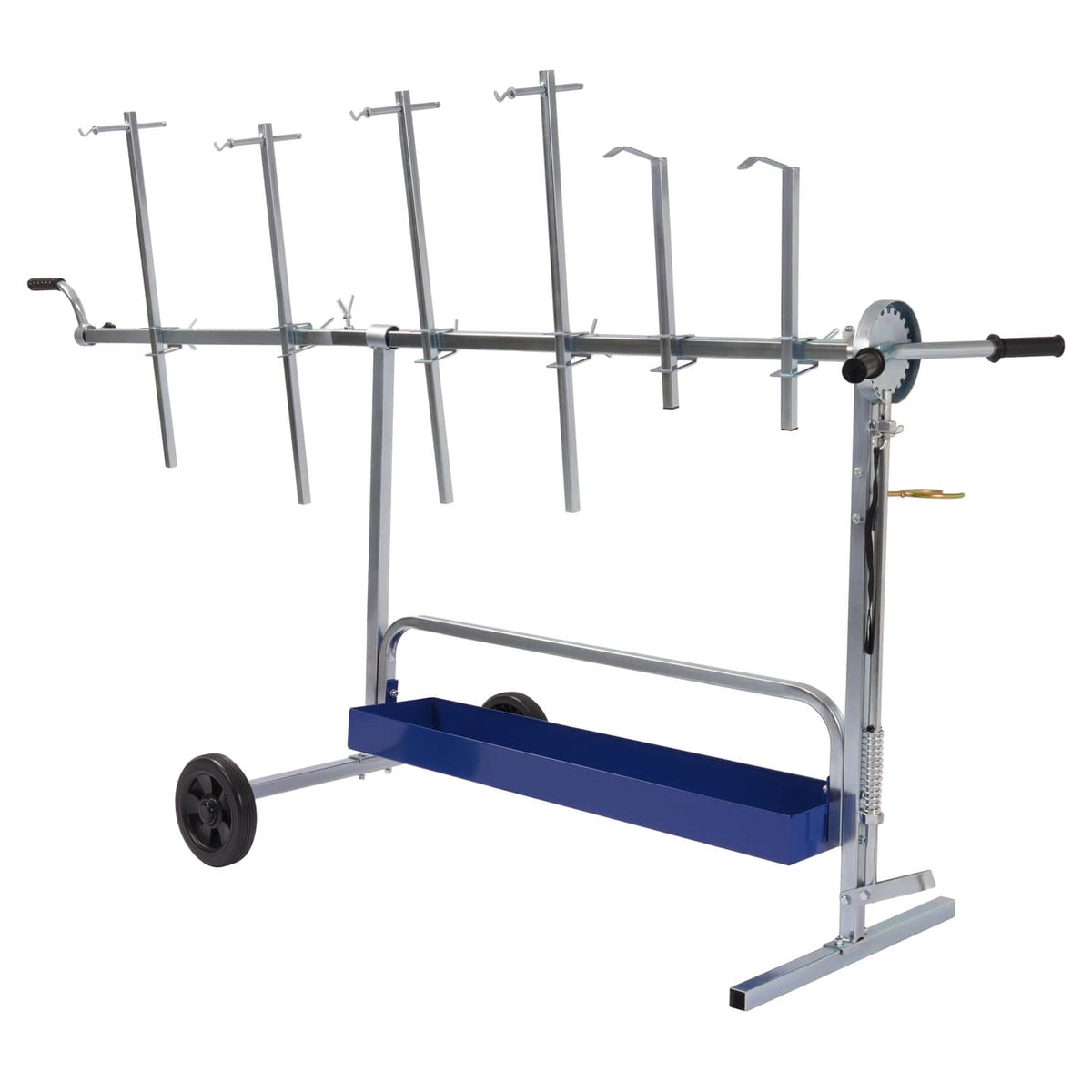 Solid Spare Painting Repair Rack 360° Rotating Paint Stand For Auto Body Door Bumper Hood