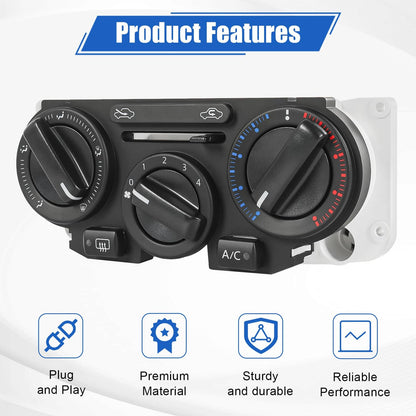 Solidspare For 2004-2011 Nissan Versa Tiida 27510-ED50A A/C Control Panel Switch Button