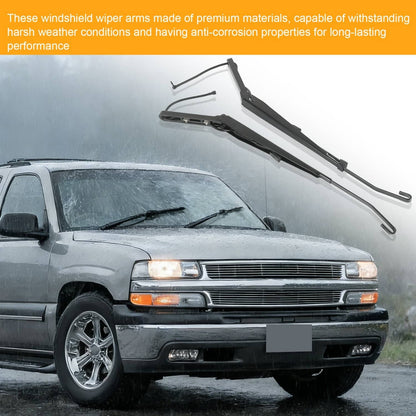 Solidspare Windshield Wiper Arms Fit 99-07 Chevy Silverado Suburban Tahoe GMC Sierra Yukon