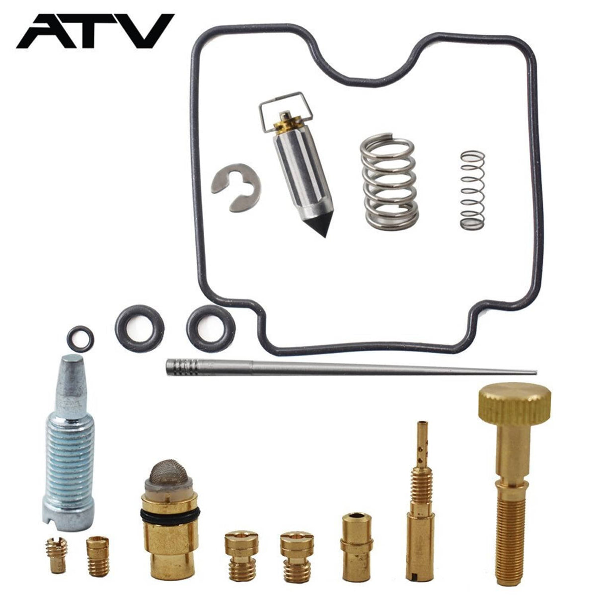 Solidspare 03-415 Carb Rebuild Kit Carburetor Repair Fit For Polaris Predator 500 2003-2007
