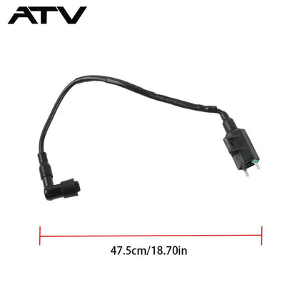 Solidspare Ignition Coil + CDI &Starter Solenoid Relay For Kawasaki Bayou 220 KLF220A 96-02