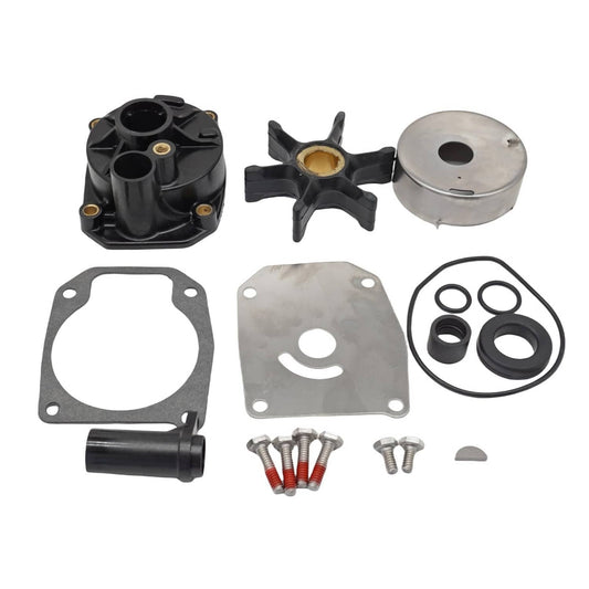 Solid Spare Evinrude Johnson water pump Impeller kit w/housing 389143 438579 70-75hp 1975-78