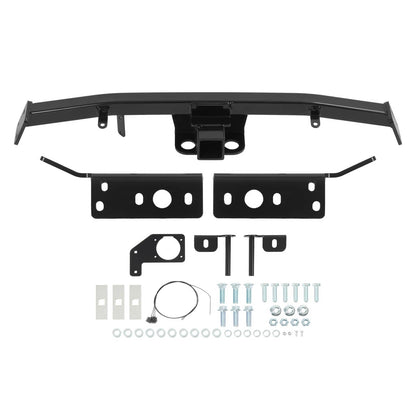 Solid Spare 2" Receiver Trailer Hitch For Chrysler 300 Dodge Charger Challenger 2011-2014