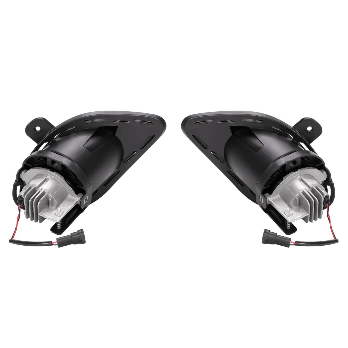Solid Spare For 2015-2023 Dodge Charger SRT LED Fog Lights Driving Lamp w/Bracket Wiring Set