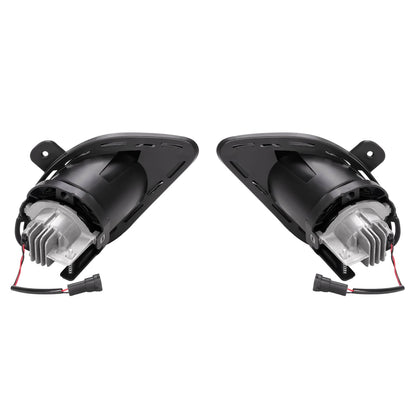 Solid Spare For 2015-2023 Dodge Charger SRT LED Fog Lights Driving Lamp w/Bracket Wiring Set