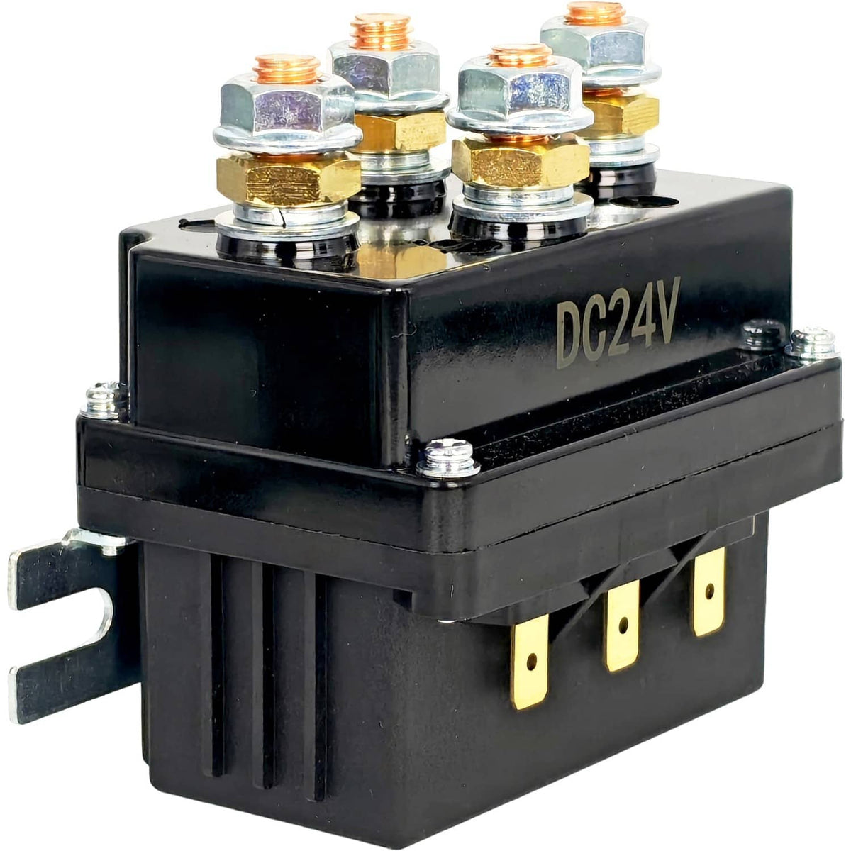 Solid Spare 500A 24V Winch Contactor for 4WD Truck Snow Plow Hydraulic Pump 8000-15000lbs