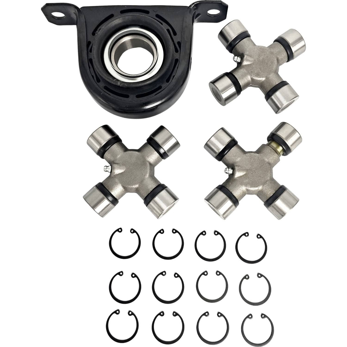 Solid Spare For Driveshaft Center Support Bearing U-Joint Fit 1999-10 Ford F250 HB210866-1X